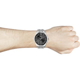 Buy Shop Hugo Boss Oxygen Grey Dial Silver Steel Strap Watch for Men - 1513596 USA Online