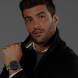 Buy Shop Hugo Boss Peak 2.0 Chronograph Blue Dial SIlver Steel Strap Watch for Men - 1514189 USA Online