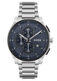 Buy Shop Hugo Boss Peak 2.0 Chronograph Blue Dial SIlver Steel Strap Watch for Men - 1514189 USA Online