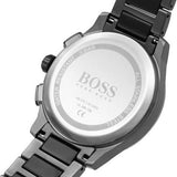 Buy Shop Hugo Boss Peak Black Dial Black Steel Strap Watch for Men - 1513814 USA Online