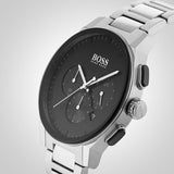 Buy Shop Hugo Boss Peak Black Dial Silver Steel Strap Watch for Men - 1513762 USA Online