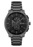 Buy Shop Hugo Boss Peak Chronograph Black Dial Black Steel Strap Watch for Men - 1514192 USA Online