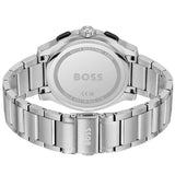 Buy Shop Hugo Boss Peak Chronograph Black Dial Silver Steel Strap Watch for Men - 1514191 USA Online