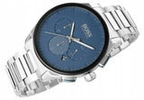 Buy Shop Hugo Boss Peak Chronograph Blue Dial Silver Steel Strap Watch for Men - 1513763 USA Online