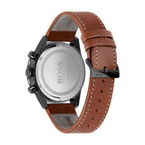 Buy Shop Hugo Boss Pilot Black Dial Brown Leather Strap Watch for Men - 1513851 USA Online