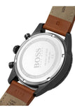 Buy Shop Hugo Boss Pilot Black Dial Brown Leather Strap Watch for Men - 1513851 USA Online