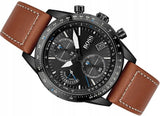Buy Shop Hugo Boss Pilot Black Dial Brown Leather Strap Watch for Men - 1513851 USA Online