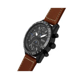 Buy Shop Hugo Boss Pilot Black Dial Brown Leather Strap Watch for Men - 1513851 USA Online