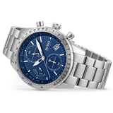 Buy Shop Hugo Boss Pilot Blue Dial Silver Steel Strap Watch for Men - 1513850 USA Online