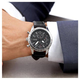 Buy Shop Hugo Boss Pilot Edition Black Dial Black Leather Strap Watch for Men - 1513853 USA Online