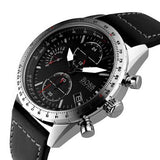 Buy Shop Hugo Boss Pilot Edition Black Dial Black Leather Strap Watch for Men - 1513853 USA Online
