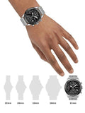 Buy Shop Hugo Boss Pilot Edition Black Dial Silver Mesh Bracelet Watch for Men - 1513886 USA Online