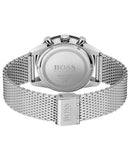Buy Shop Hugo Boss Pilot Edition Black Dial Silver Mesh Bracelet Watch for Men - 1513886 USA Online