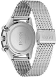 Buy Shop Hugo Boss Pilot Edition Black Dial Silver Mesh Bracelet Watch for Men - 1513886 USA Online