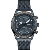 Buy Shop Hugo Boss Pilot Edition Blue Dial Blue Mesh Bracelet Watch for Men - 1513887 USA Online
