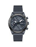 Buy Shop Hugo Boss Pilot Edition Blue Dial Blue Mesh Bracelet Watch for Men - 1513887 USA Online