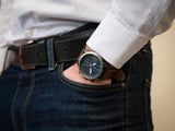 Buy Shop Hugo Boss Pilot Edition Blue Dial Brown Leather Strap Watch for Men - 1513852 USA Online