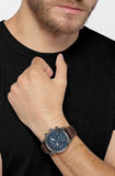 Buy Shop Hugo Boss Pilot Edition Blue Dial Brown Leather Strap Watch for Men - 1513852 USA Online
