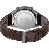 Buy Shop Hugo Boss Pilot Edition Blue Dial Brown Leather Strap Watch for Men - 1513852 USA Online
