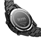 Buy Shop Hugo Boss Pilot Edition Chronograph Black Dial Black Steel Strap Watch for Men - 1513854 USA Online