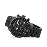 Buy Shop Hugo Boss Pilot Edition Chronograph Black Dial Black Steel Strap Watch for Men - 1513854 USA Online