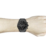 Buy Shop Hugo Boss Pioneer Black Dial Black Steel Strap Watch for Men - 1513714 USA Online