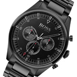 Buy Shop Hugo Boss Pioneer Black Dial Black Steel Strap Watch for Men - 1513714 USA Online