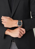 Buy Shop Hugo Boss Pioneer Black Dial Silver Steel Strap Watch for Men - 1513712 USA Online