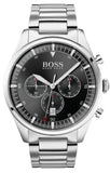 Buy Shop Hugo Boss Pioneer Black Dial Silver Steel Strap Watch for Men - 1513712 USA Online