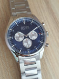 Buy Shop Hugo Boss Pioneer Blue Dial Silver Steel Strap Watch for Men - 1513713 USA Online