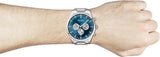 Buy Shop Hugo Boss Pioneer Blue Dial Silver Steel Strap Watch for Men - 1513713 USA Online