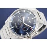 Buy Shop Hugo Boss Pioneer Blue Dial Silver Steel Strap Watch for Men - 1513867 USA Online