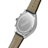 Buy Shop Hugo Boss Pioneer Chronograph Black Dial Black Leather Strap Watch For Men - 1513708 USA Online