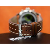 Buy Shop Hugo Boss Pioneer Chronograph Blue Dial Brown Leather Strap Watch For Men - 1513709 USA Online