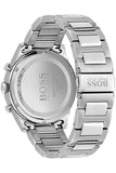 Buy Shop Hugo Boss Pioneer Green Dial Silver Steel Strap Watch for Men - 1513868 USA Online