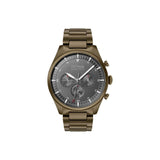 Buy Shop Hugo Boss Pioneer Quartz Gray Dial Brown Steel Strap Watch for Men - 1513715 USA Online