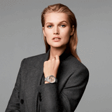 Buy Shop Hugo Boss Premiere Rose Gold Dial Silver Steel Strap Watch for Women - 1502444 USA Online