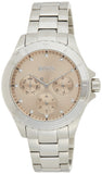 Buy Shop Hugo Boss Premiere Rose Gold Dial Silver Steel Strap Watch for Women - 1502444 USA Online