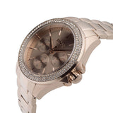 Buy Shop Hugo Boss Premiere Rose Gold Dial with DIamonds Rose Gold Steel Strap Watch for Women - 1502443 USA Online