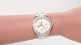 Buy Shop Hugo Boss Premiere Silver Dial Silver Steel Strap Watch for Women - 1502442 USA Online