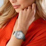 Buy Shop Hugo Boss Premiere Silver Dial Silver Steel Strap Watch for Women - 1502442 USA Online