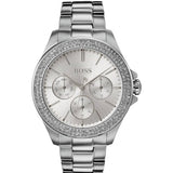 Buy Shop Hugo Boss Premiere Silver Dial Silver Steel Strap Watch for Women - 1502442 USA Online