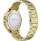 Buy Shop Hugo Boss Premiere White Dial Gold Steel Strap Watch for Women - 1502445 USA Online