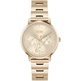 Buy Shop Hugo Boss Prima Gold Dial Gold Steel Strap Watch for Women - 1502571 USA Online