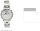 Buy Shop Hugo Boss Prima Silver Dial Silver Steel Strap Watch for Women - 1502570 USA Online