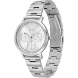 Buy Shop Hugo Boss Prima Silver Dial Silver Steel Strap Watch for Women - 1502570 USA Online