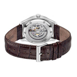 Buy Shop Hugo Boss Principle Skeleton Blue Dial Brown Leather Strap Watch for Men - 1514305 USA Online
