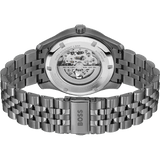 Buy Shop Hugo Boss Principle Skeleton Blue Dial Grey Steel Strap Watch for Men - 1514254 USA Online