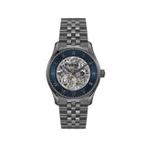 Buy Shop Hugo Boss Principle Skeleton Blue Dial Grey Steel Strap Watch for Men - 1514254 USA Online