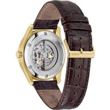 Buy Shop Hugo Boss Principle Skeleton Grey Dial Brown Leather Strap Watch for Men - 1514235 USA Online